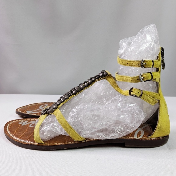 Sam Edelman Shoes - Sam Edelman Ginger Gladiator Zip Sandals 6.5